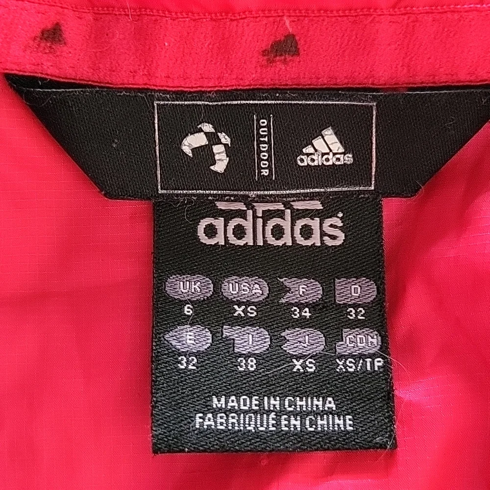 Adidas 600 Fill Down Filled Packable Coat Hot Pink Size XS